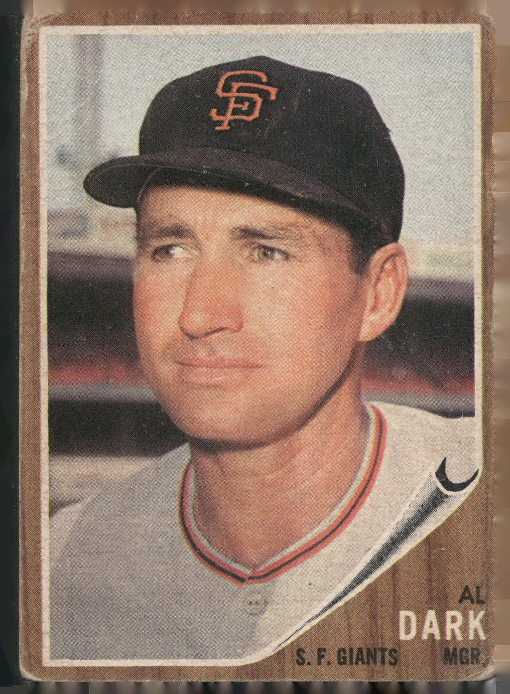 1962 Topps #322 Al Dark