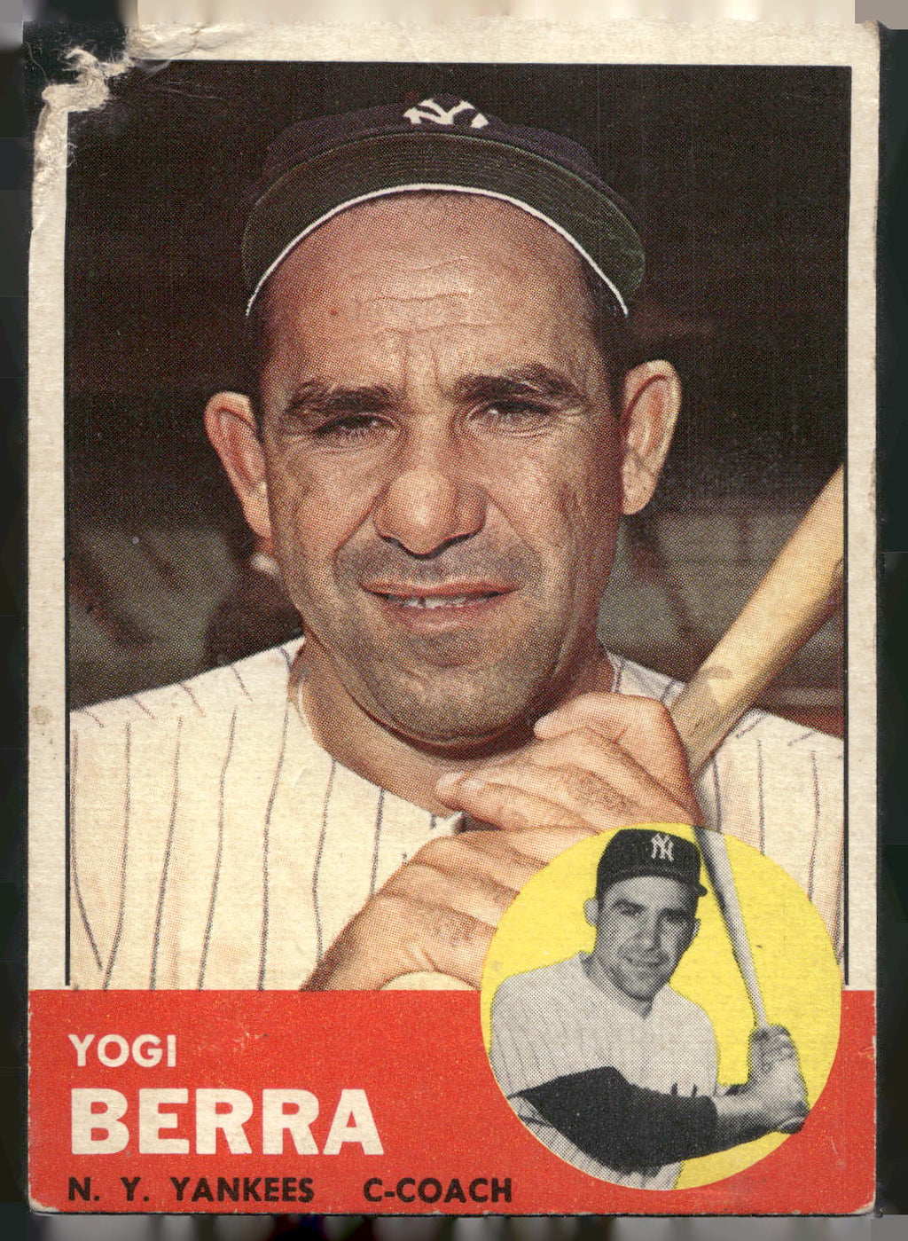 1963 Topps #340 Yogi Berra