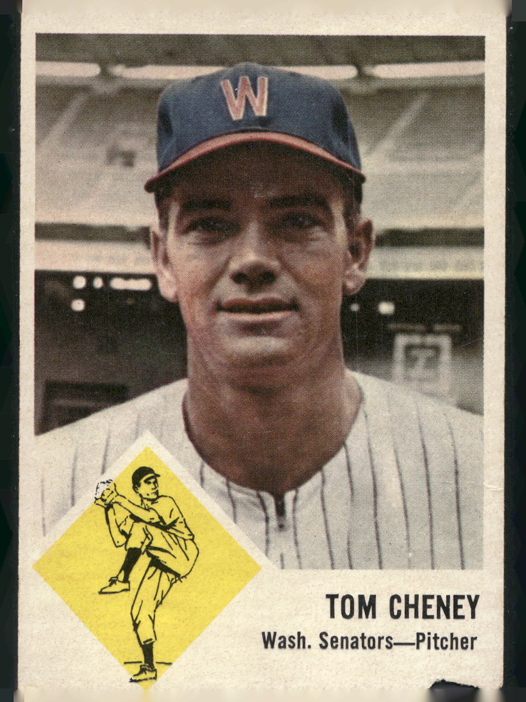 1963 Fleer #27 Tom Cheney