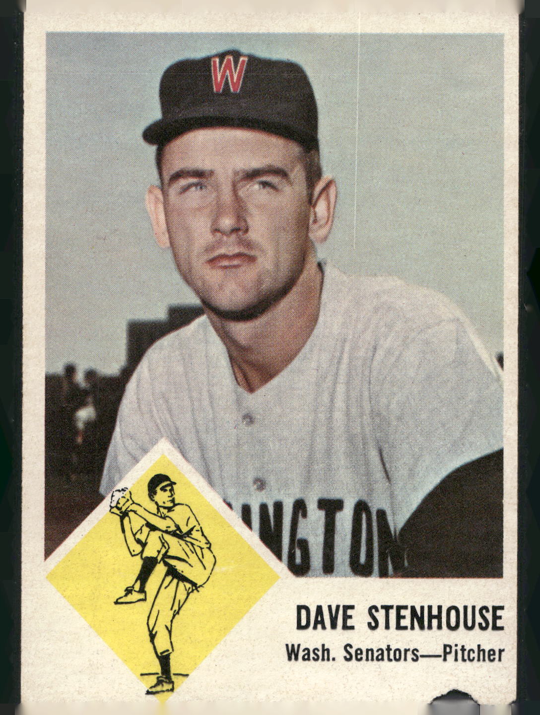 1963 Fleer #30 Dave Stenhouse