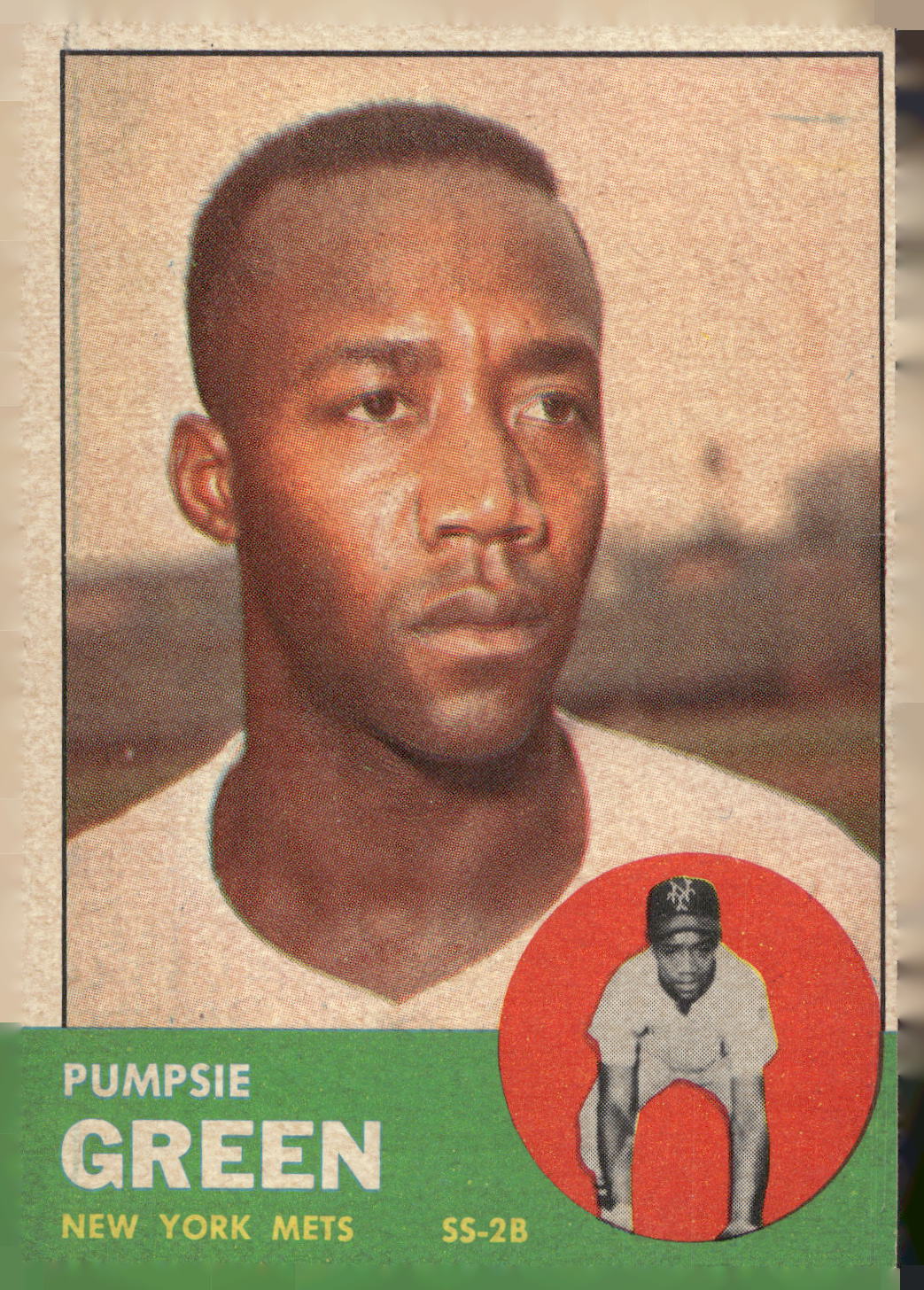 1963 Topps #292 Pumpsie Green