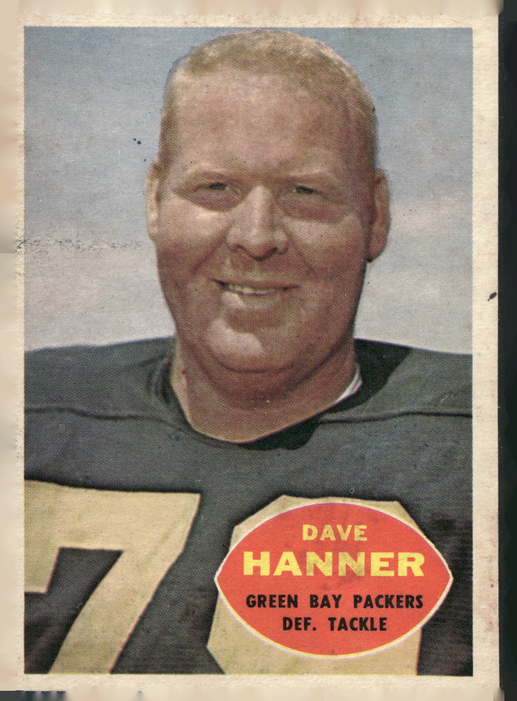1960 Topps #59 Dave Hanner