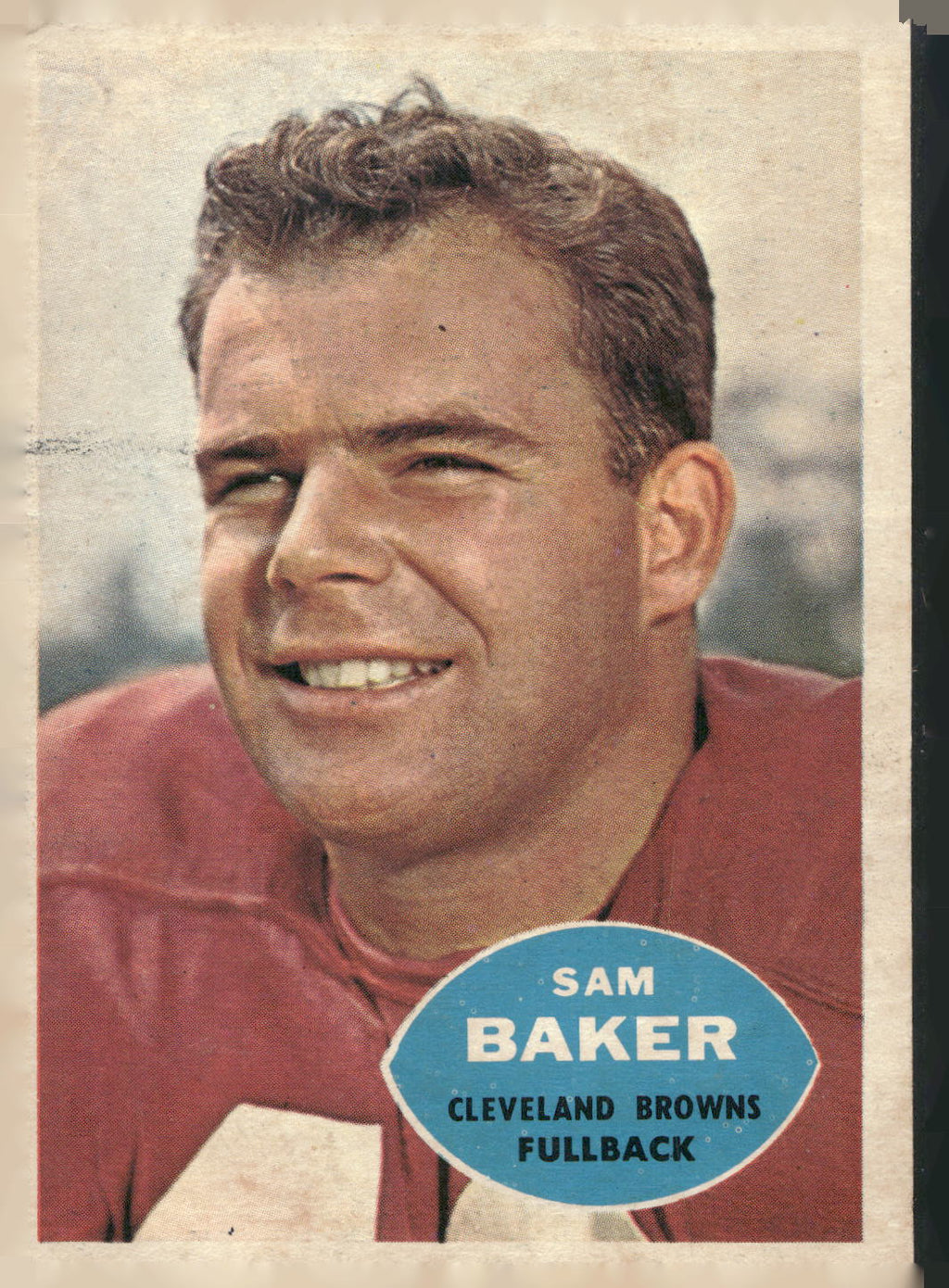1960 Topps #24 Sam Baker