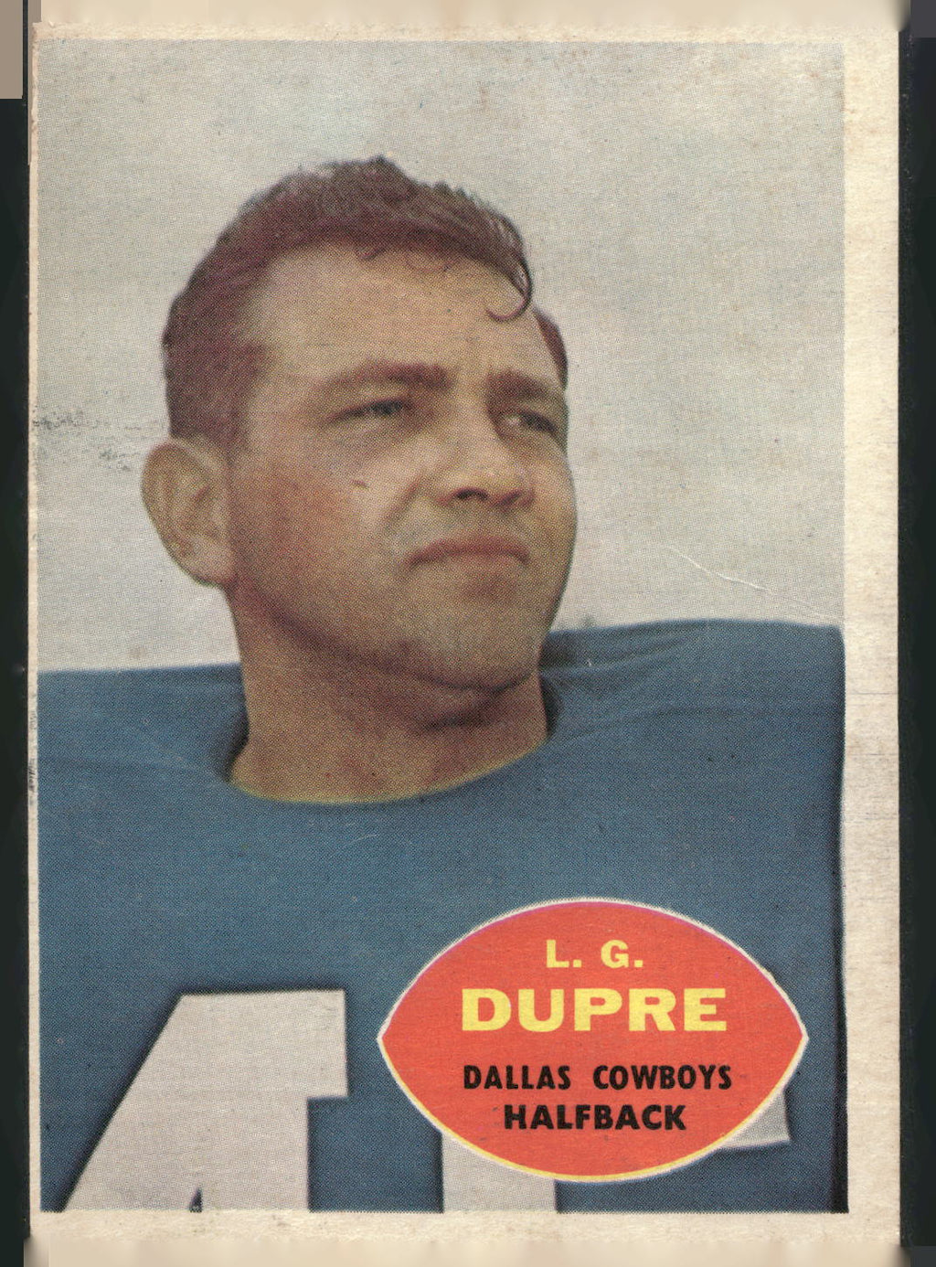 1960 Topps #35 L.G. Dupre
