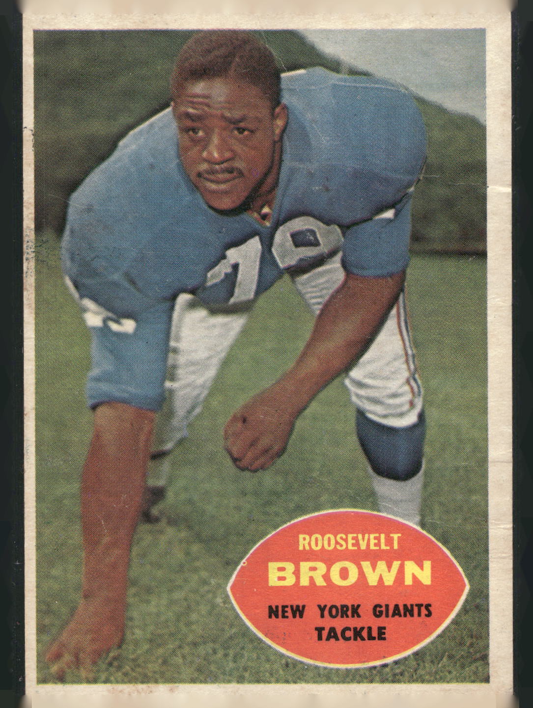 1960 Topps #78 Roosevelt Brown