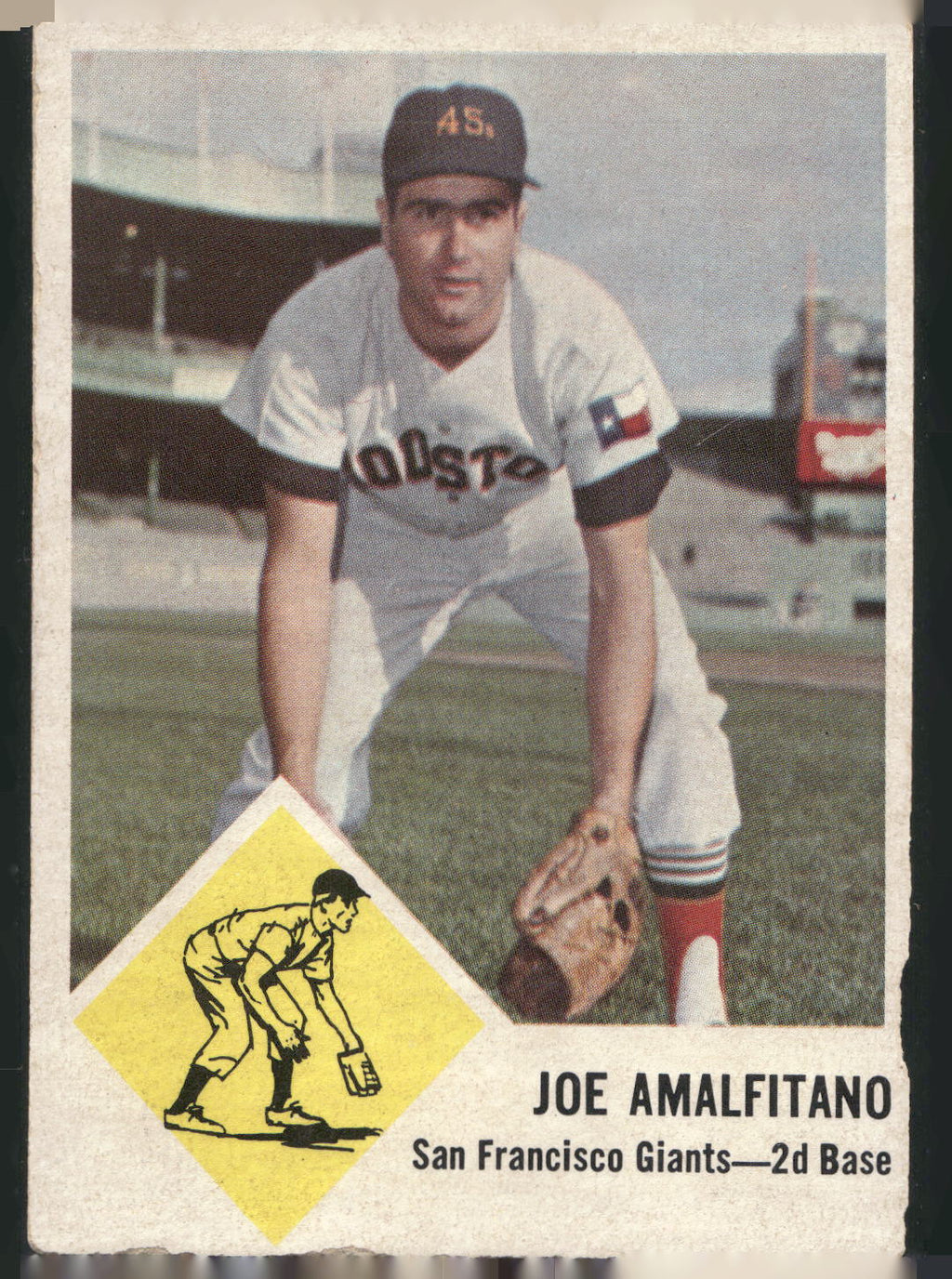 1963 Fleer #36 Joe Amalfitano