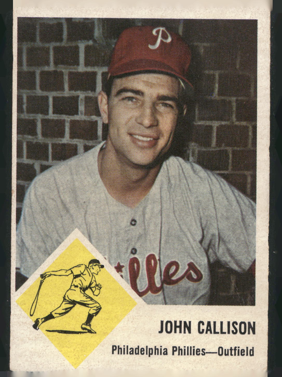 1963 Fleer #51 John Callison