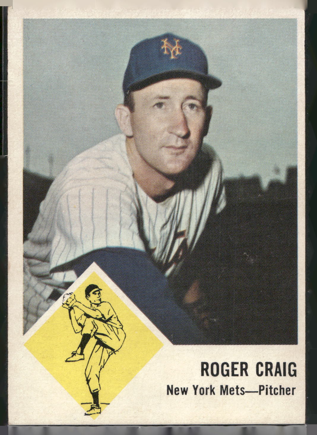 1963 Fleer #47 Roger Craig