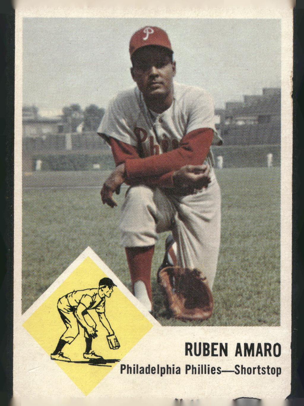 1963 Fleer #50 Ruben Amaro