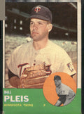1963 Topps #293 Bill Pleis