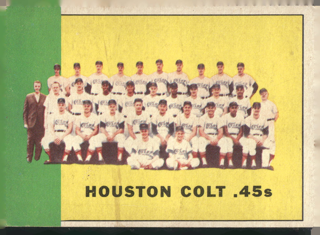 1963 Topps #312 Houston Colt .45s