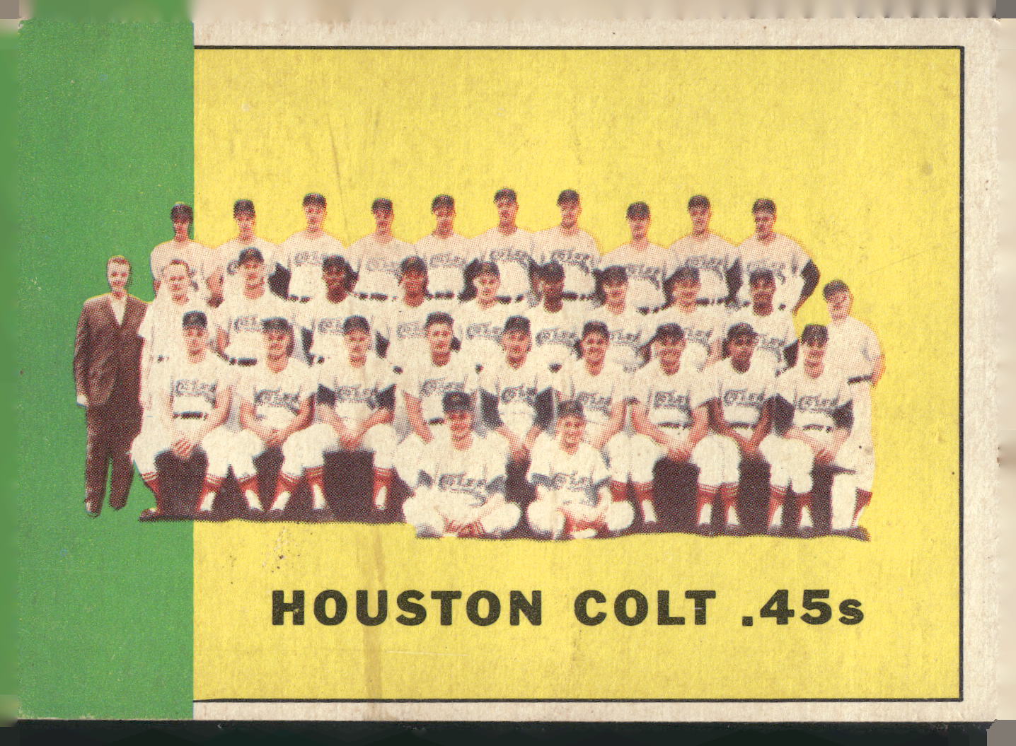 1963 Topps #312 Houston Colt .45s
