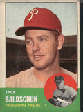 1963 Topps #341a Jack Baldschun