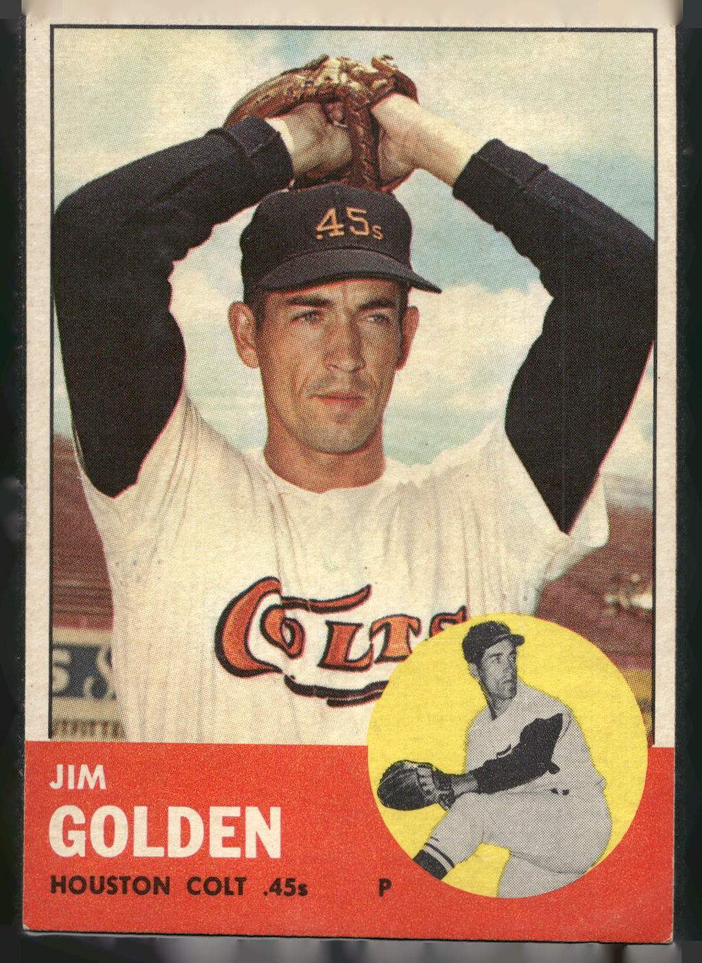 1963 Topps #297 Jim Golden
