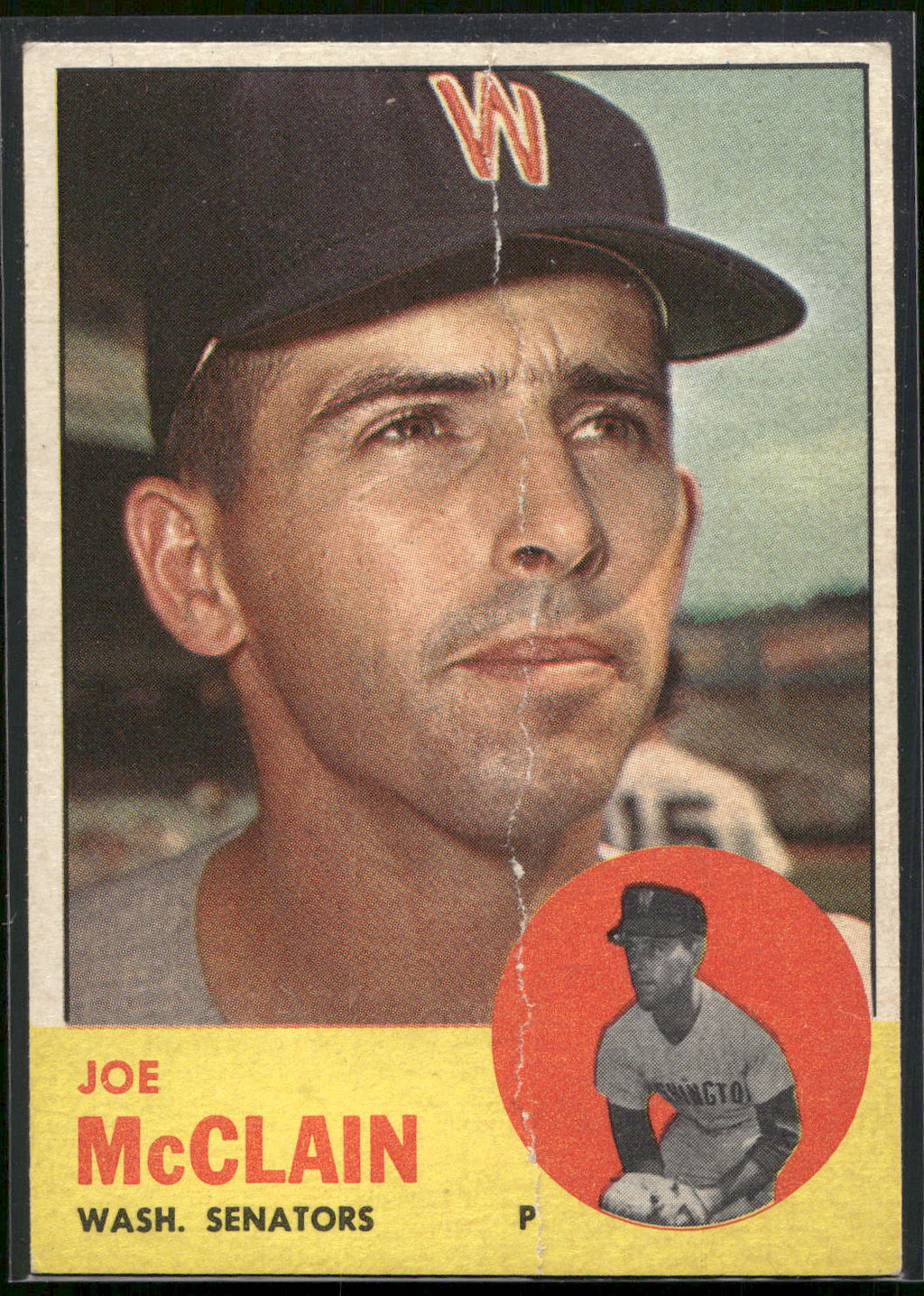 1963 Topps #311 Joe McClain