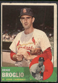 1963 Topps #313 Ernie Broglio