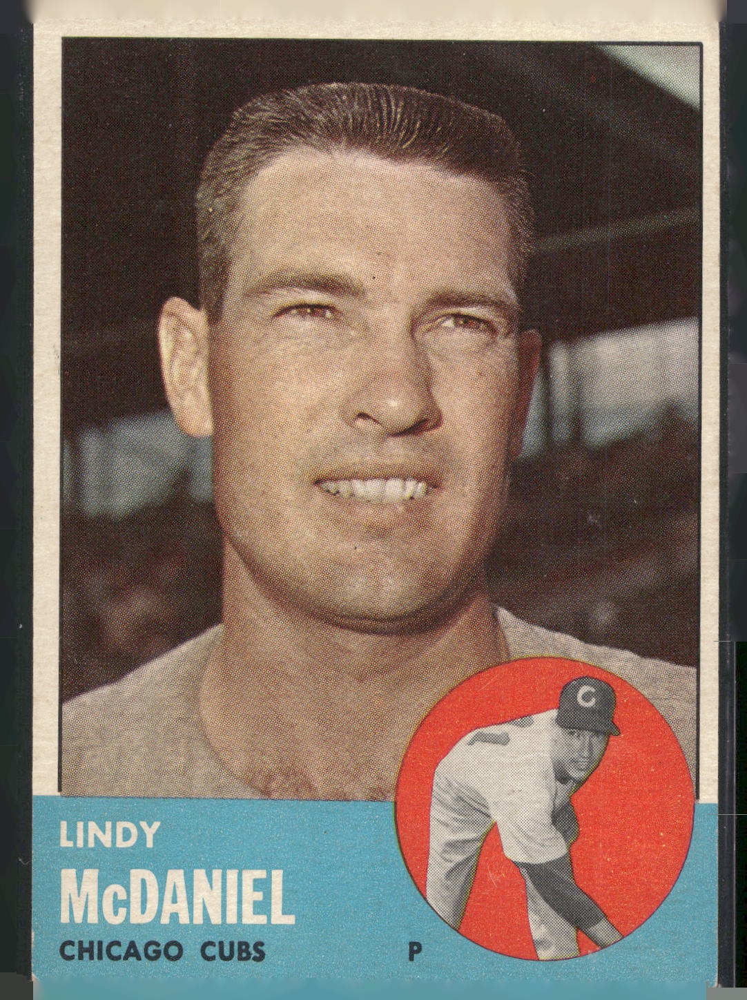 1963 Topps #329 Lindy McDaniel