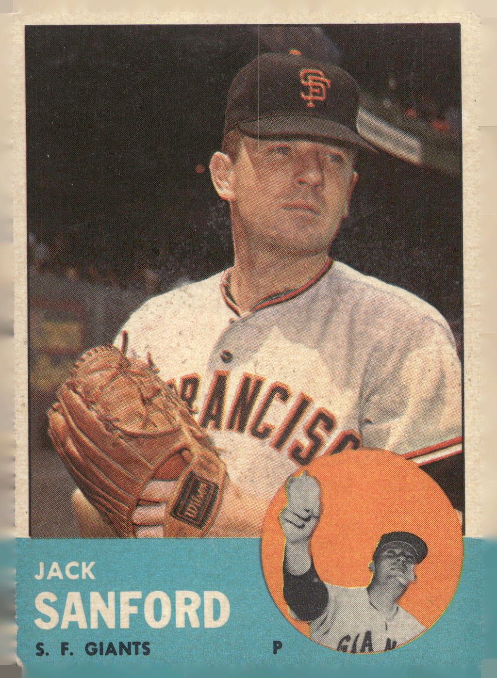 1963 Topps #325 Jack Sanford