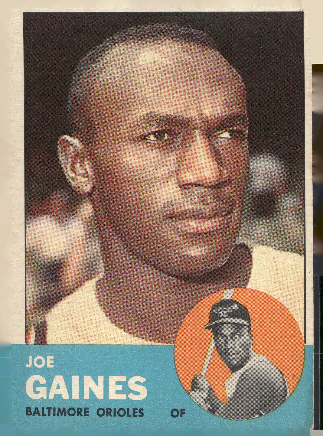 1963 Topps #319 Joe Gaines