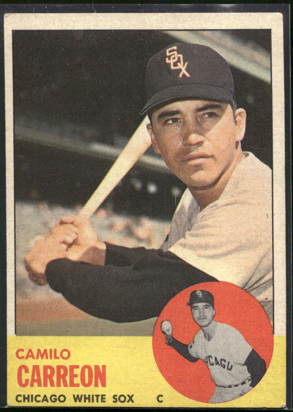 1963 Topps #308 Camilo Carreon