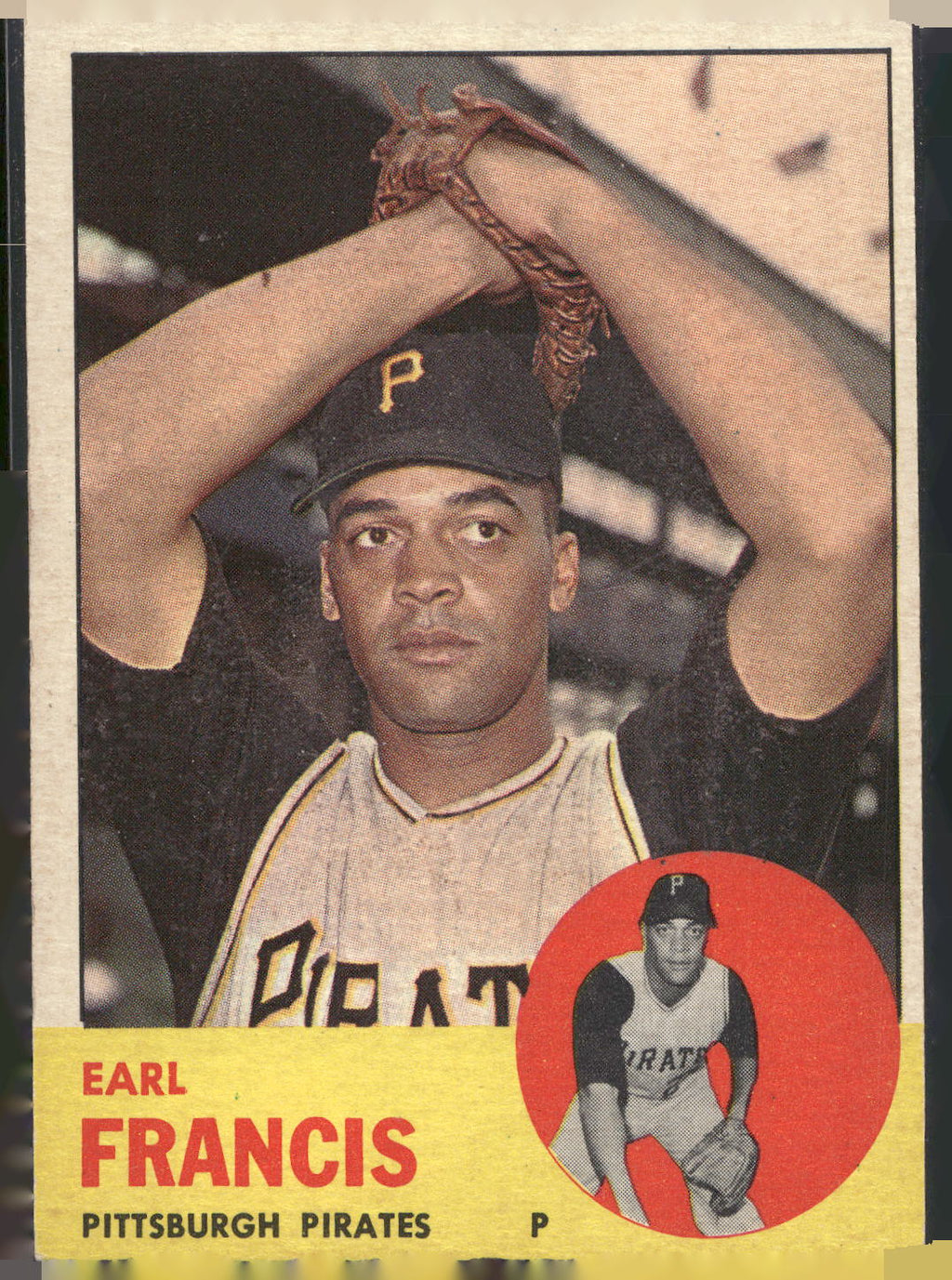 1963 Topps #303 Earl Francis
