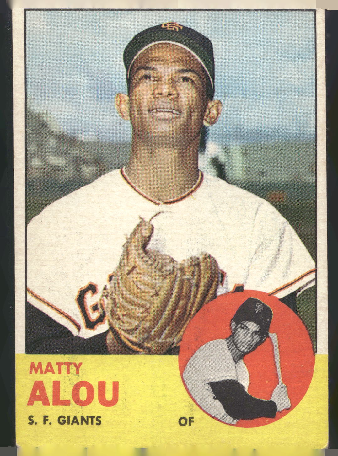 1963 Topps #128 Matty Alou