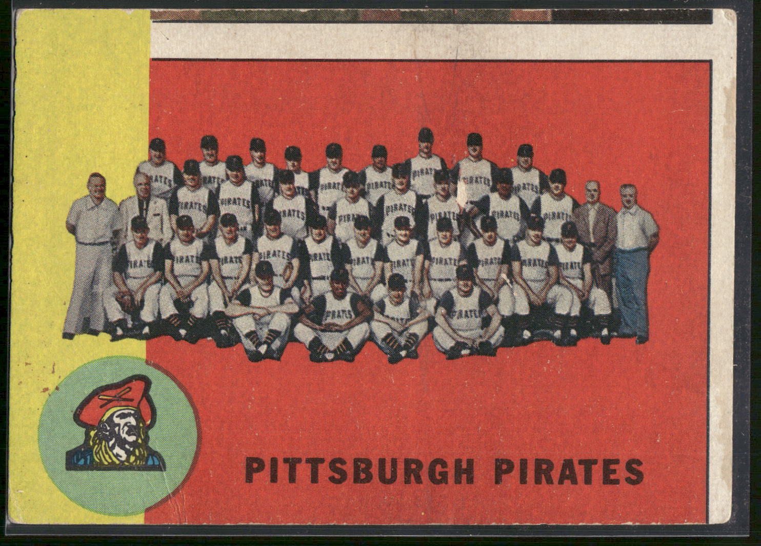 1963 Topps #151 Pittsburgh Pirates