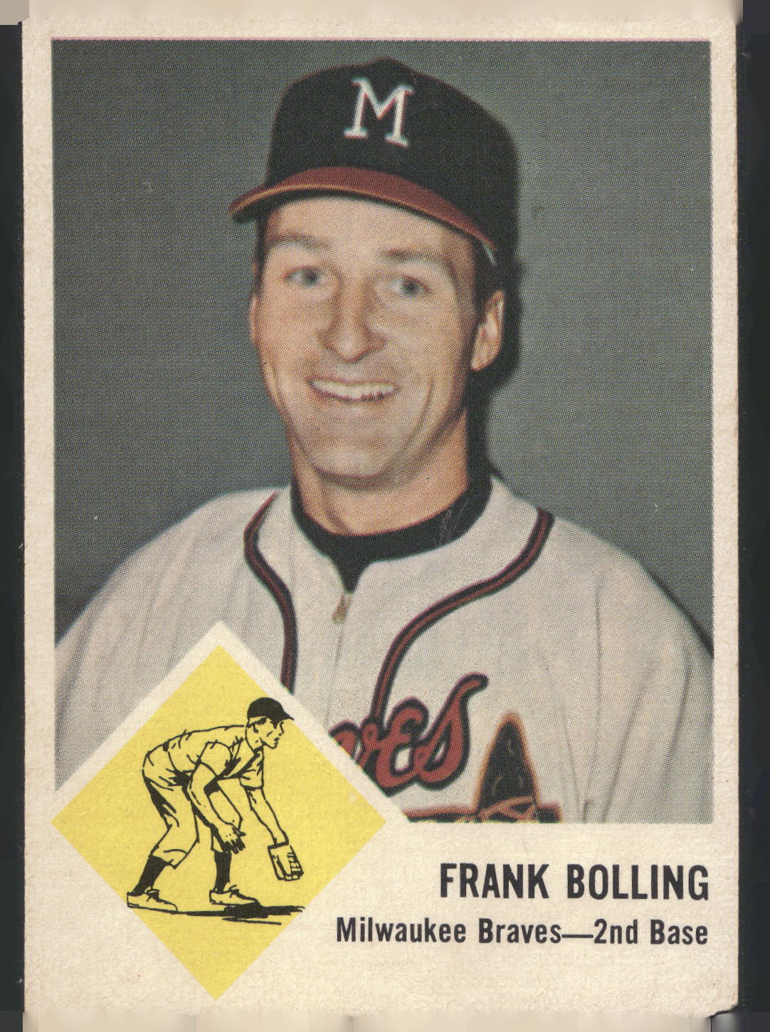 1963 Fleer #44 Frank Bolling