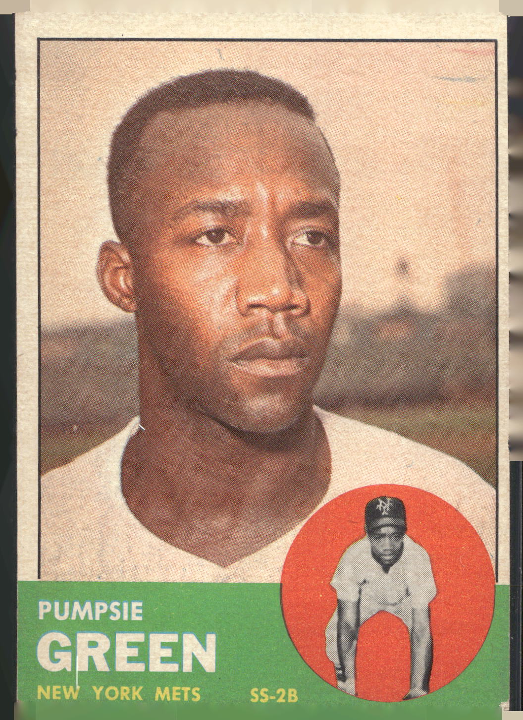 1963 Topps #292 Pumpsie Green