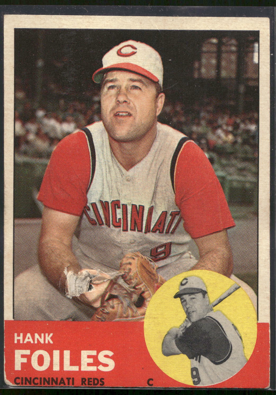 1963 Topps #326 Hank Foiles