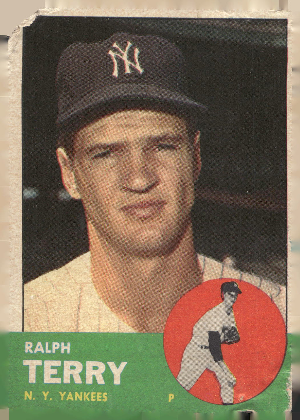 1963 Topps #315 Ralph Terry