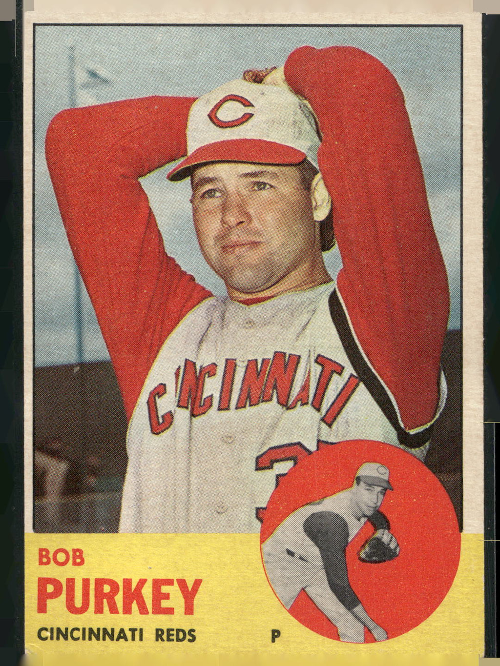 1963 Topps #350 Bob Purkey