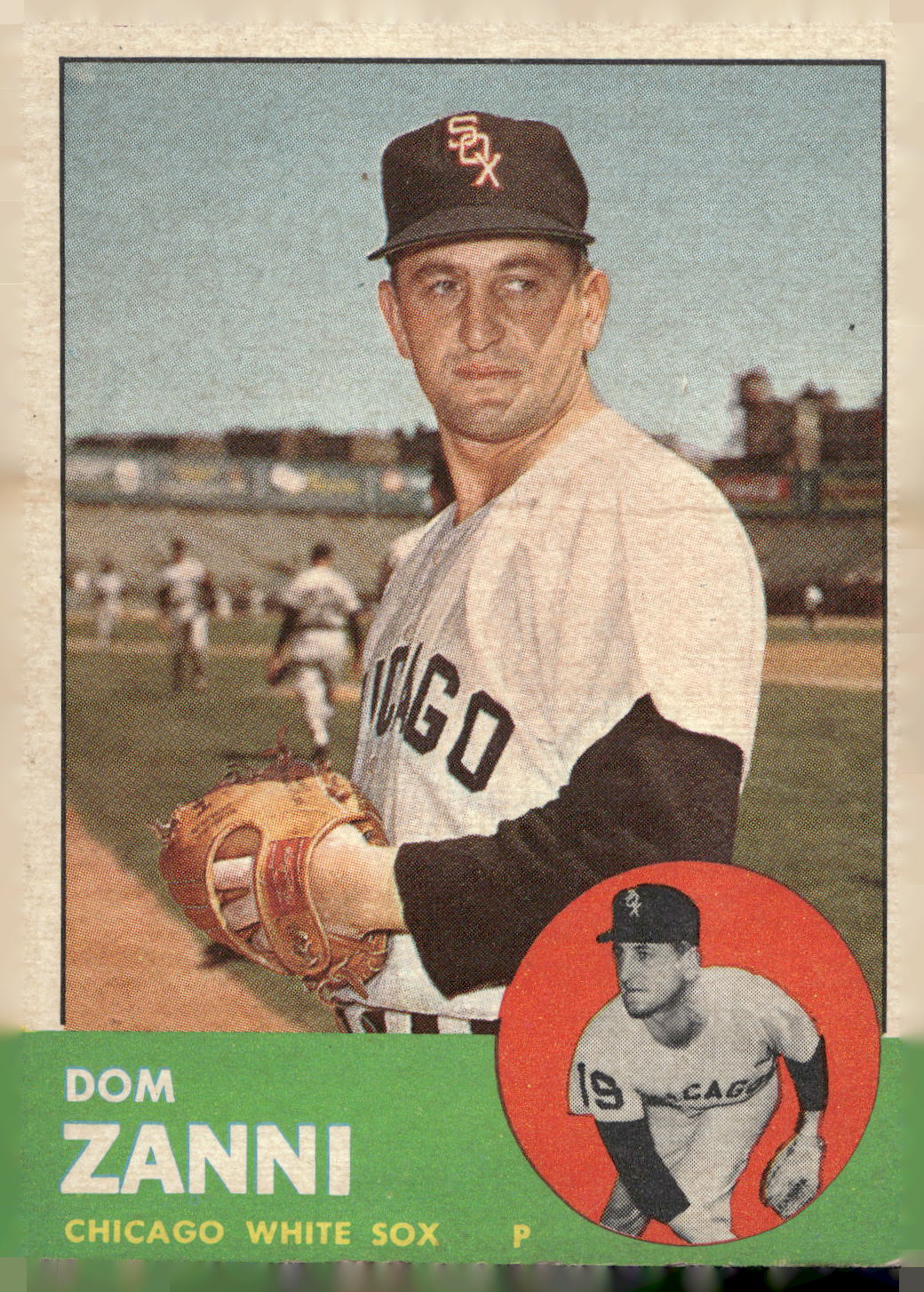 1963 Topps #354 Dom Zanni