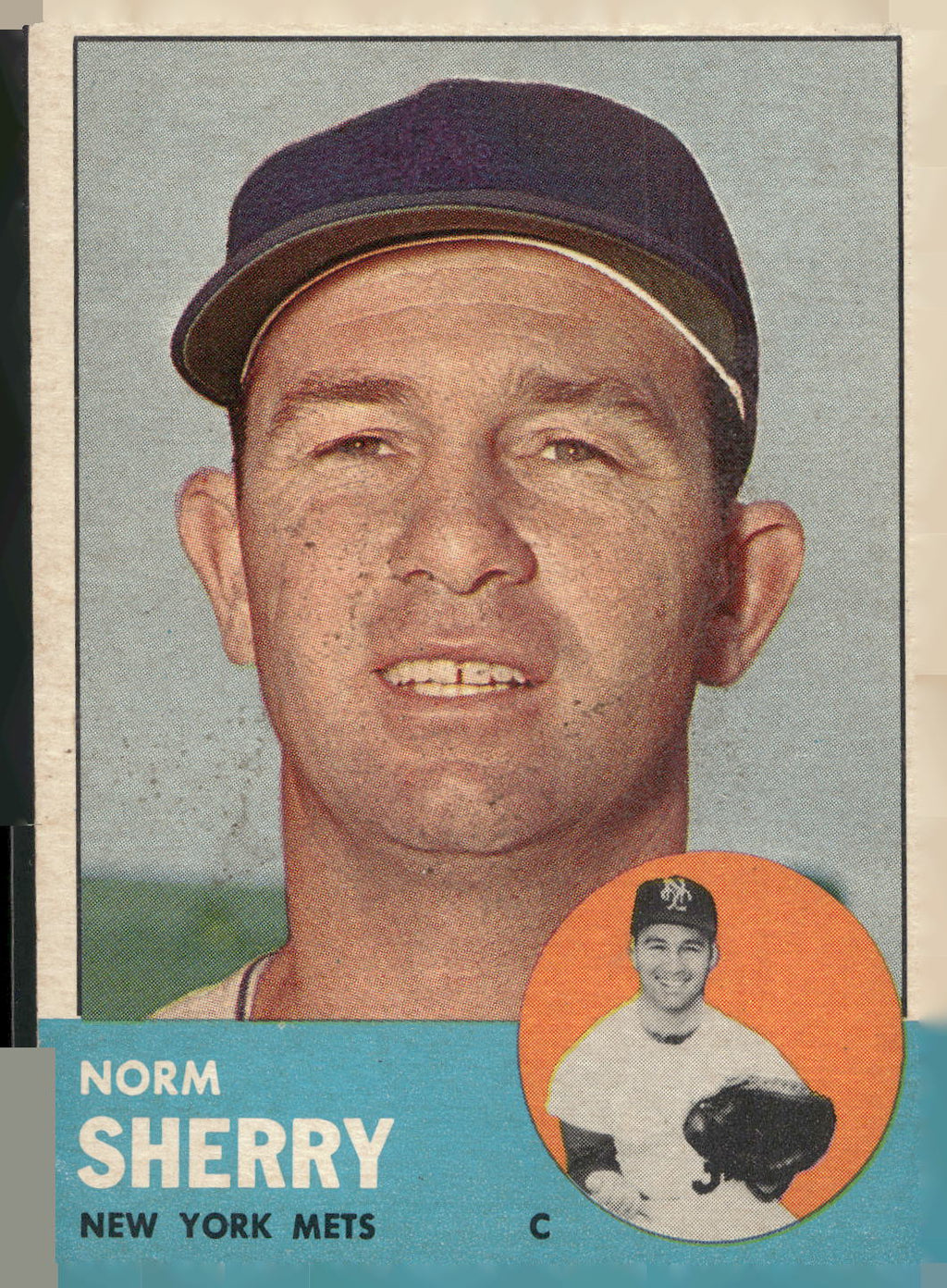 1963 Topps #316 Norm Sherry