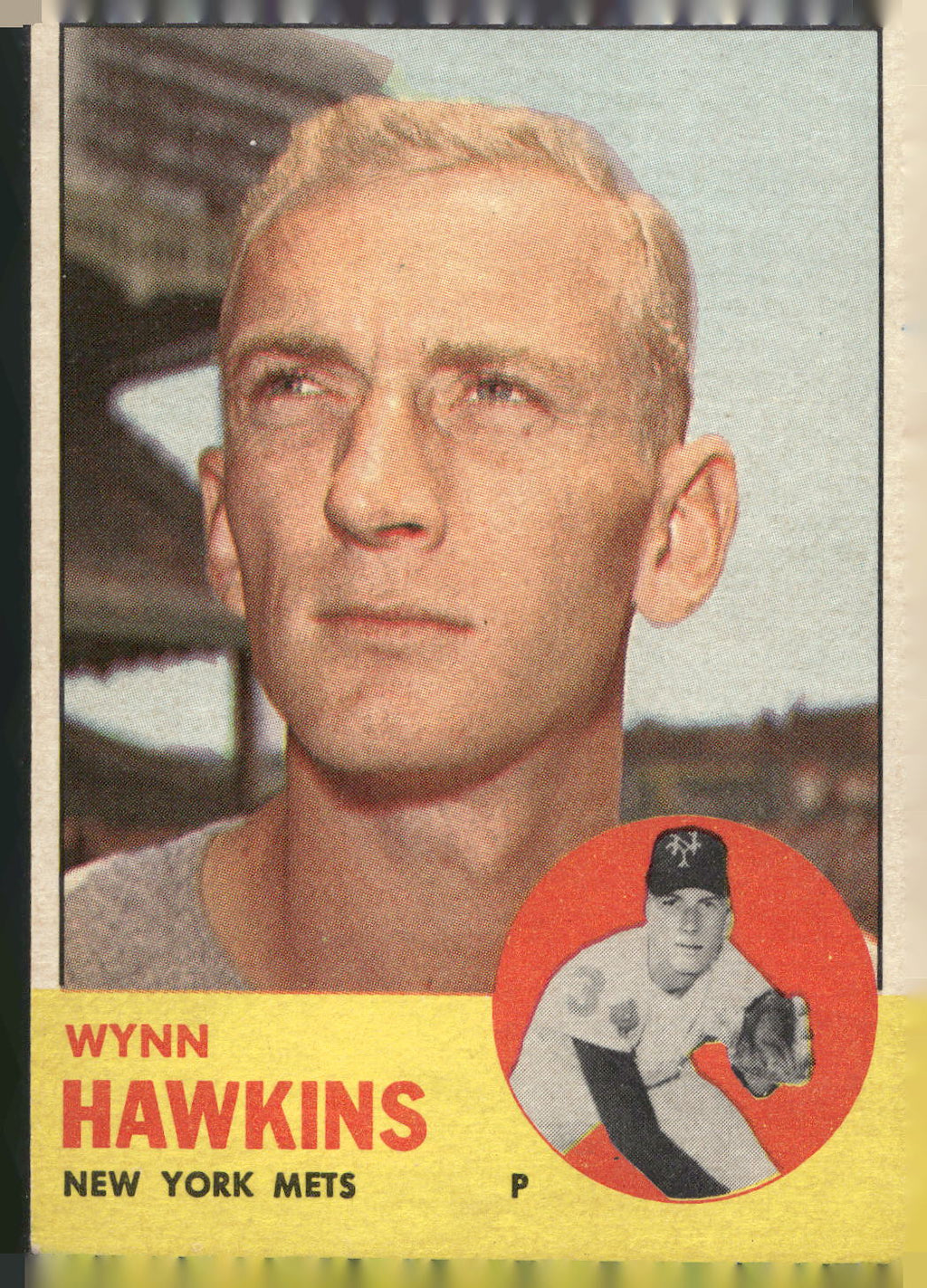 1963 Topps #334 Wynn Hawkins