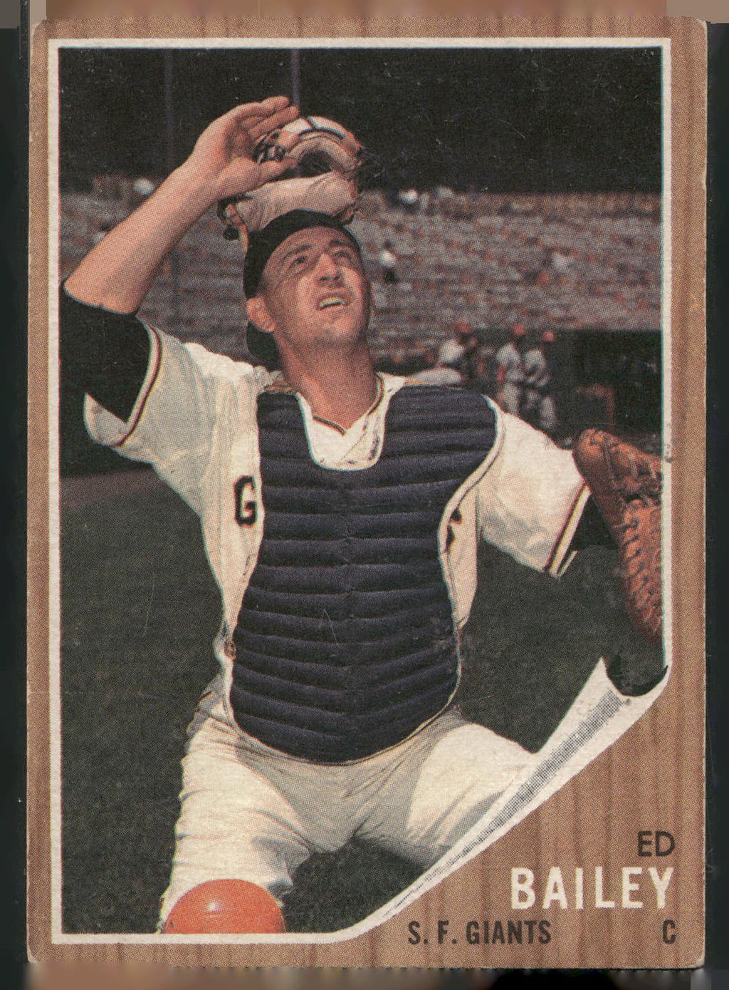 1962 Topps #459 Ed Bailey