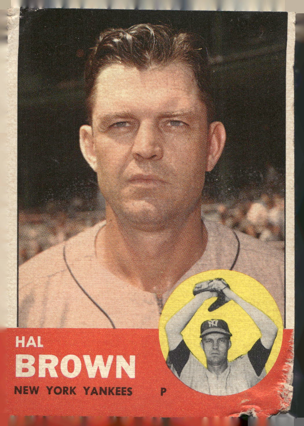 1963 Topps #289 Hal Brown