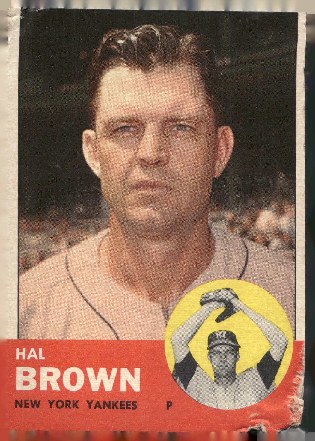 1963 Topps #289 Hal Brown