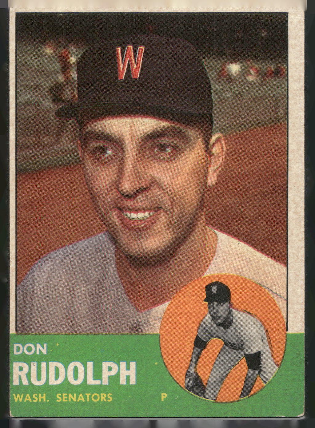 1963 Topps #291 Don Rudolph