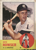 1963 Topps #124 Dick Howser