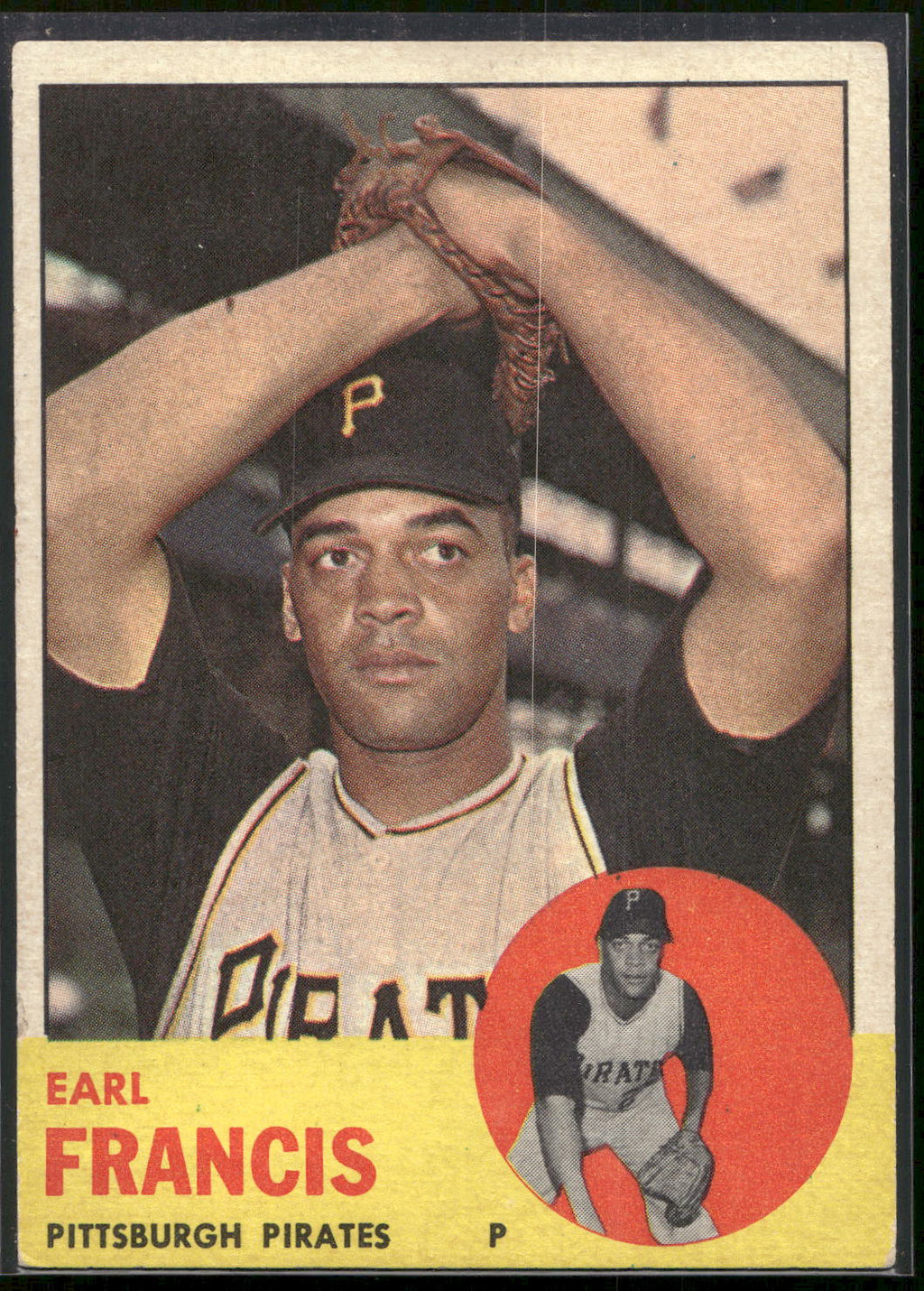 1963 Topps #303 Earl Francis