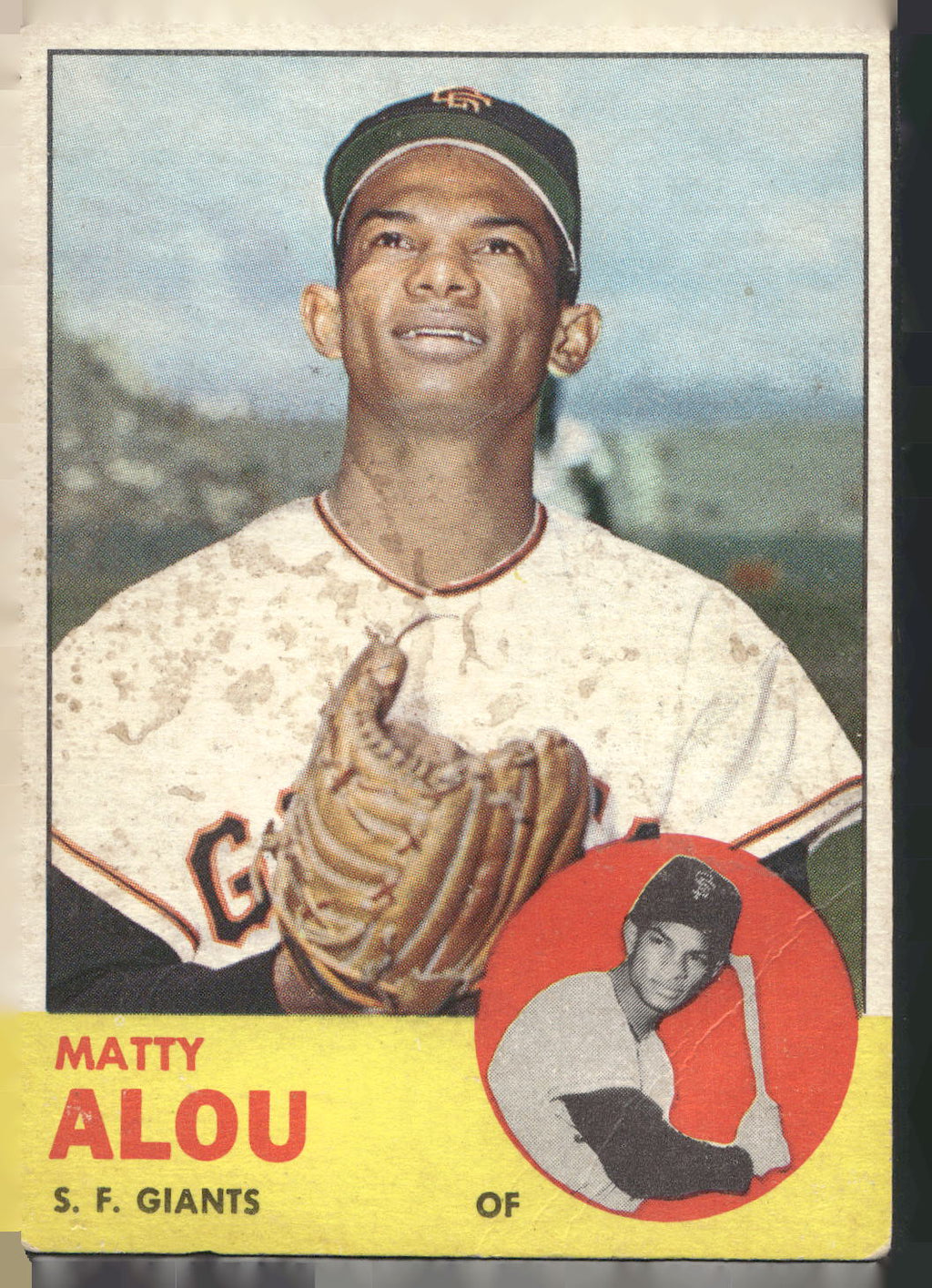 1963 Topps #128 Matty Alou