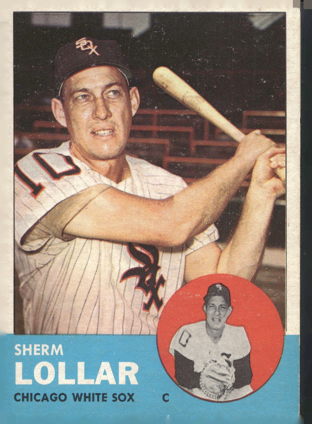 1963 Topps #118 Sherm Lollar