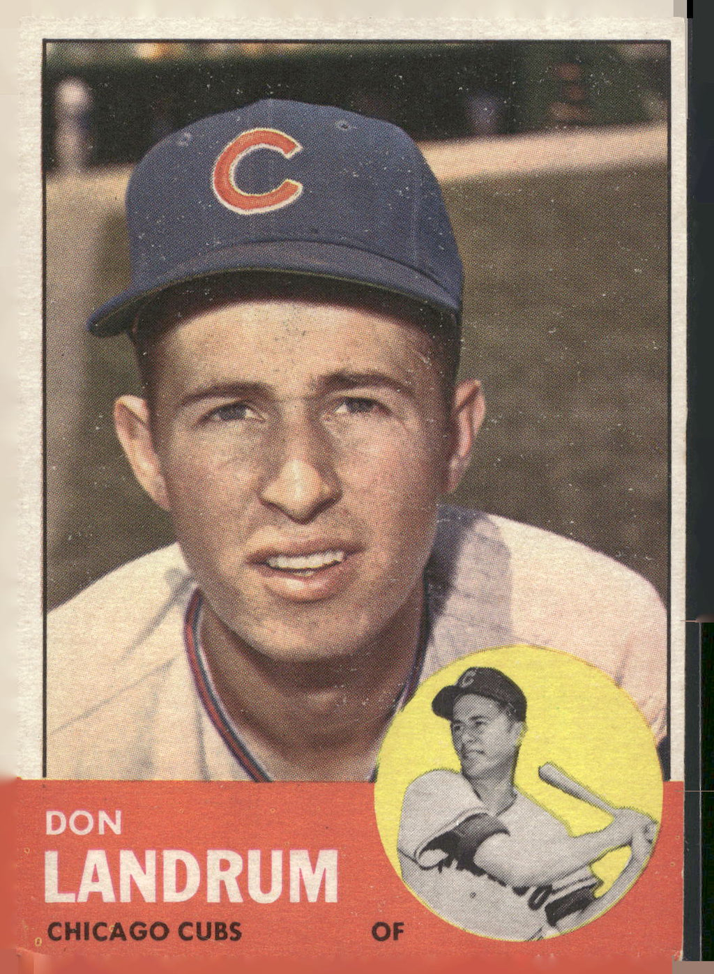 1963 Topps #113 Don Landrum