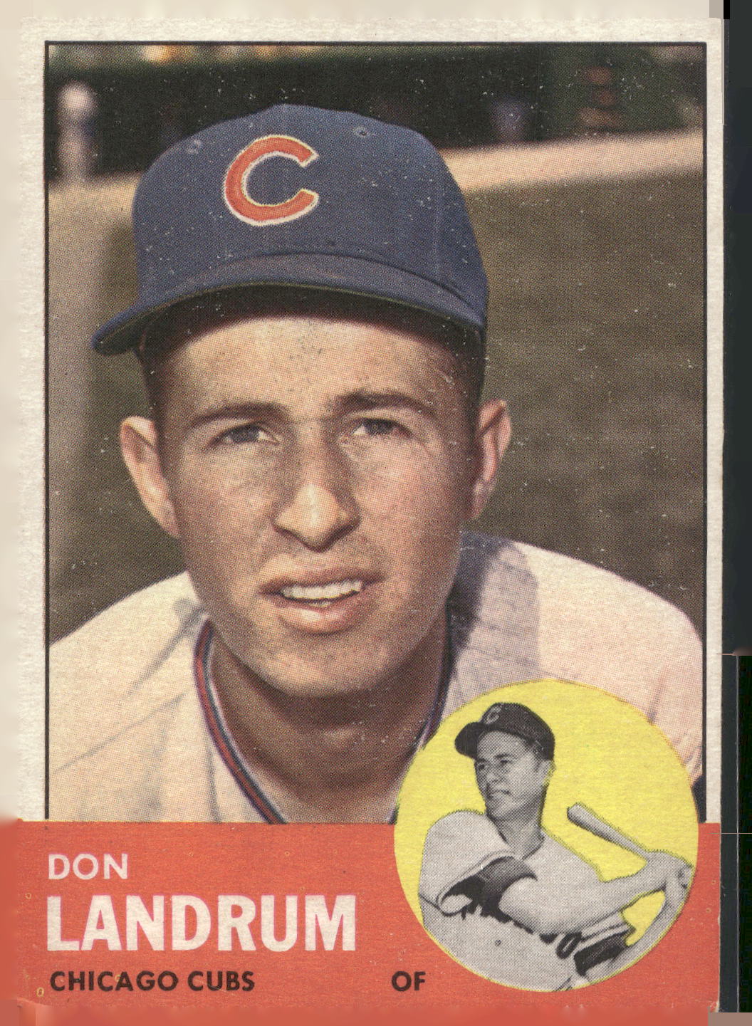 1963 Topps #113 Don Landrum