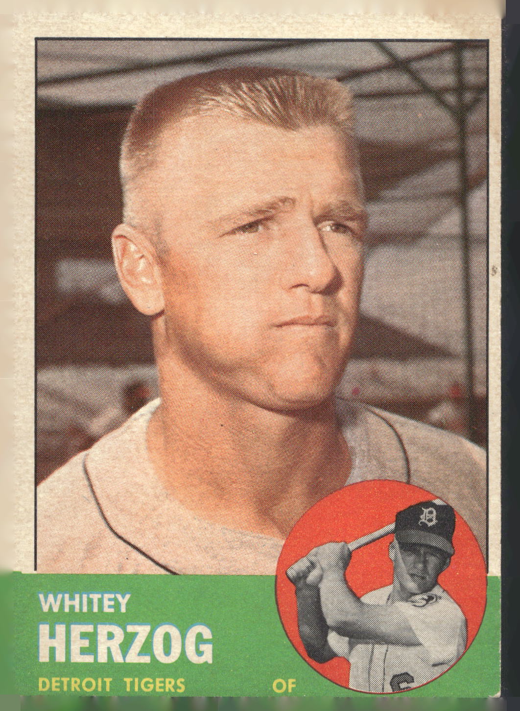 1963 Topps #302 Whitey Herzog