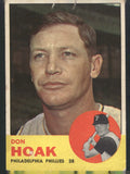 1963 Topps #305 Don Hoak
