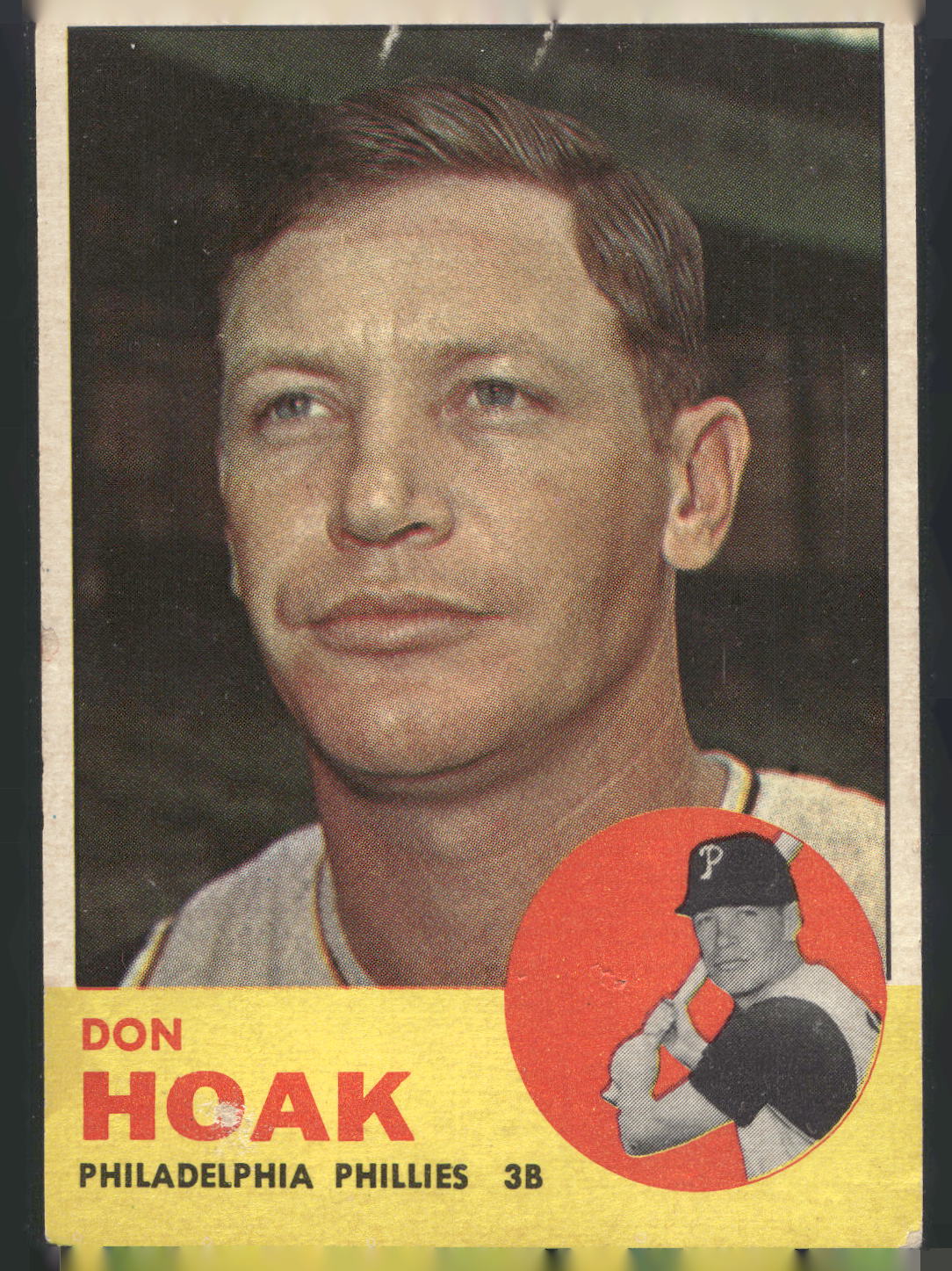 1963 Topps #305 Don Hoak