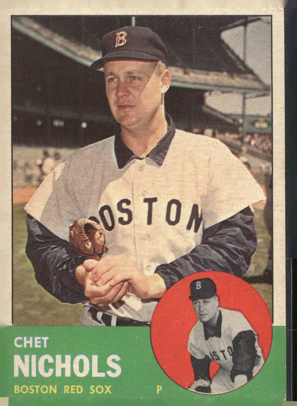 1963 Topps #307 Chet Nichols