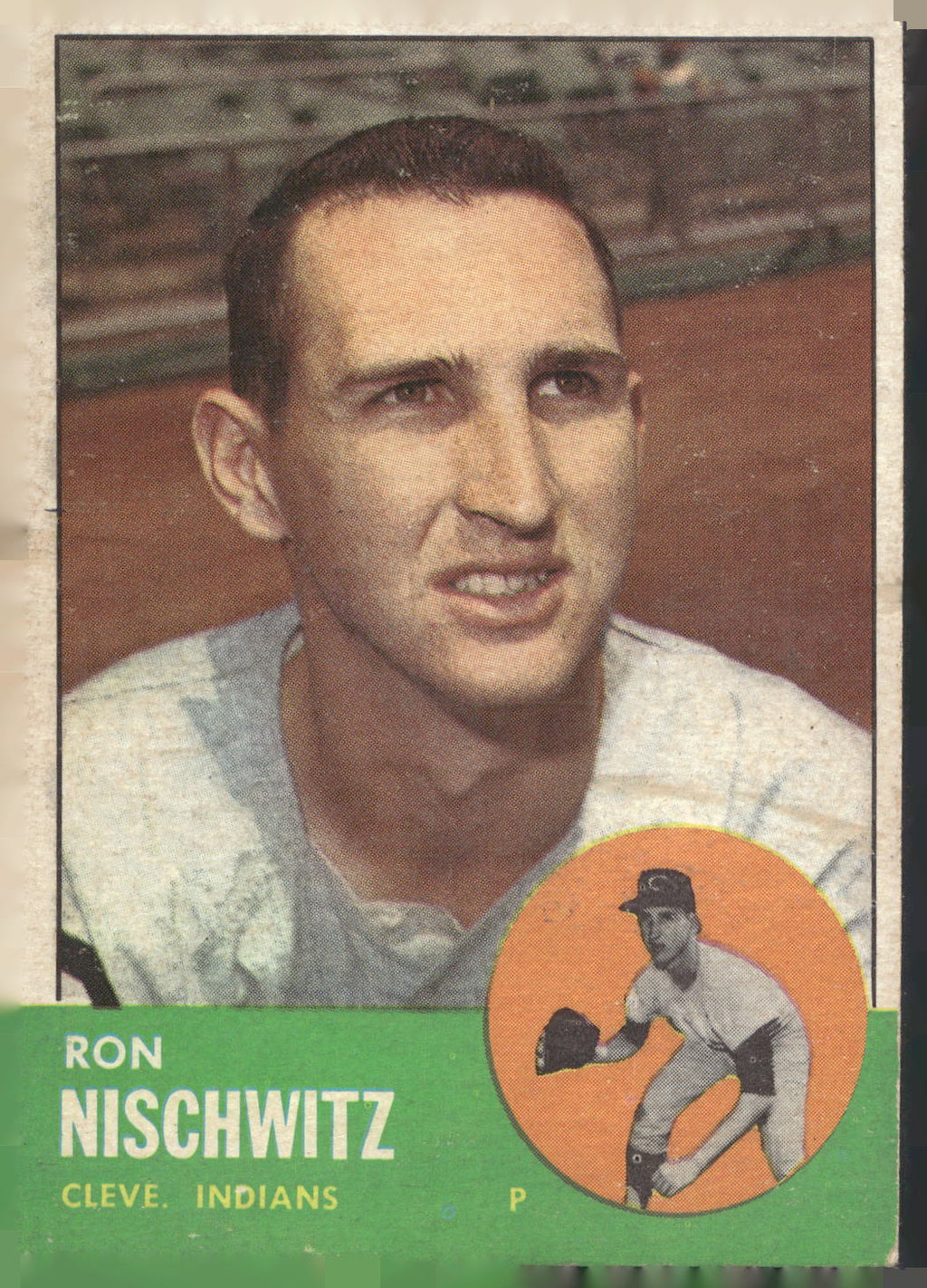 1963 Topps #152 Ron Nischwitz